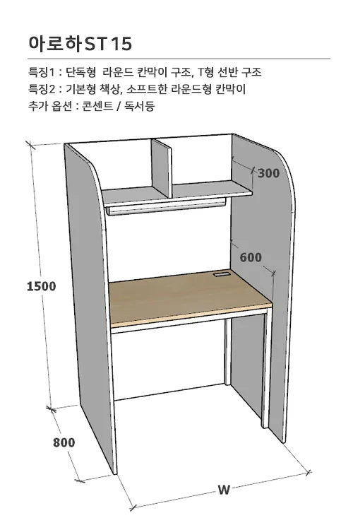 전제품 소개 - 아로하ST 15(설명)