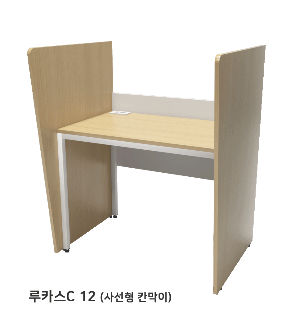 1200 Partition Series - 루카스12C_우드화이트(2차)