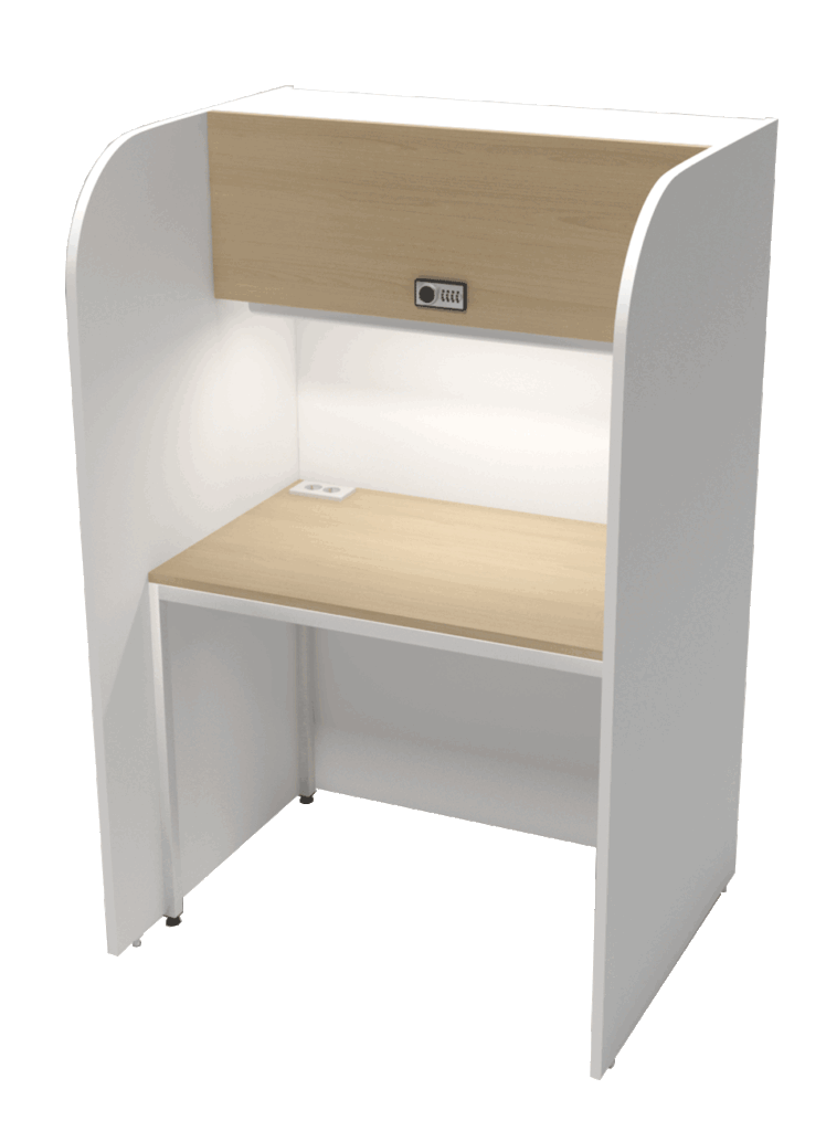 아로하 (1500 칸막이) 시리즈 - 아로하FP15_화이트모번