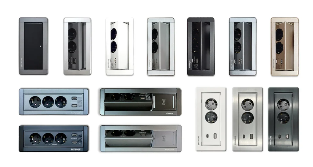 조명과 콘센트 - 매입 빌트인 콘센트 편집2