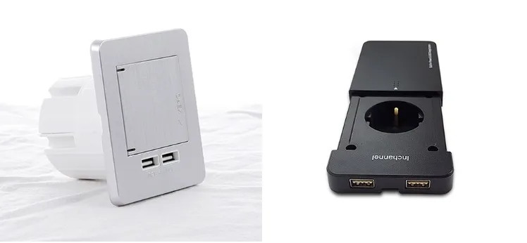 조명과 콘센트 - 1구(인채널)-1