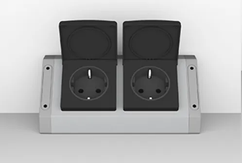 조명과 콘센트 - 1구(인채널)-2